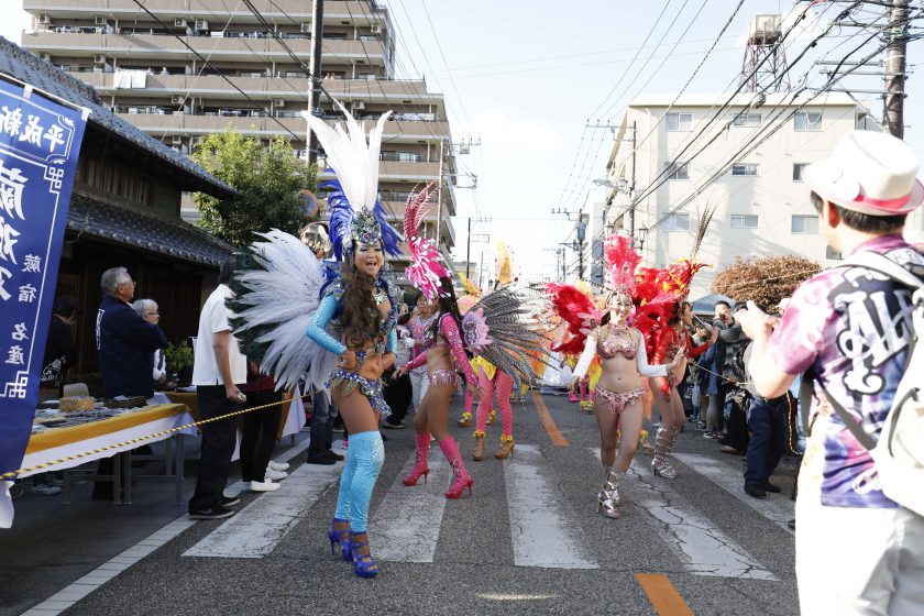 第３６回中仙道蕨宿 宿場まつり サンバパレード 中仙道武州蕨宿 宿場まつり